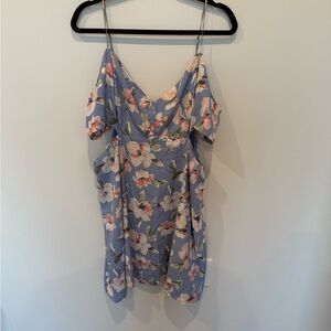 Abercrombie Floral Cut Out Dress